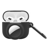 2 in 1 Stoßfeste, vollständig abdeckende Silikonschutzhülle für AirPods 3 / AirTag, für AirPods 3 / AirTag
